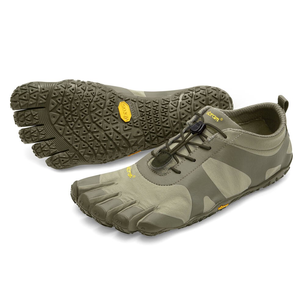 Vibram Five Fingers Womens V-Alpha - Trail Shoes Olive - KWC489567